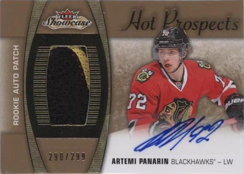 2015-16 Upper Deck Fleer Showcase - Artemi Panarin #192