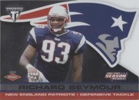 2001 Pacific Private Stock Titanium Postseason Richard Seymour #P52