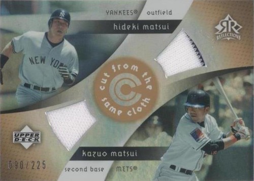 2005 Upper Deck Reflections - Hideki Matsui Kazuo Matsui #CC-MM