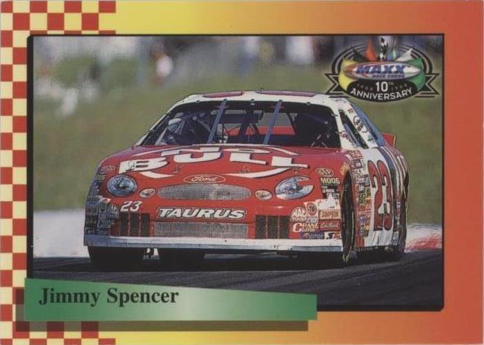 1998 Upper Deck Maxx 10th Anniversary - Jimmy Spencer #67