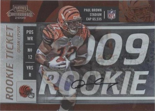 2009 Playoff Contenders Quan Cosby #193
