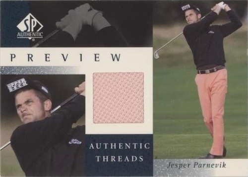 2001 SP Authentic Preview - Jesper Parnevik #JP-AT