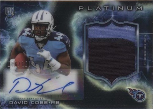 2015 Topps Platinum David Cobb #ARP-DC