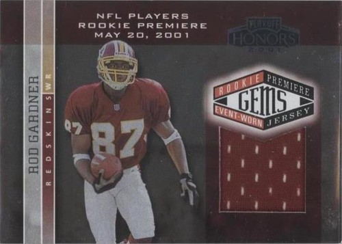 2001 Playoff Honors Rod Gardner #208