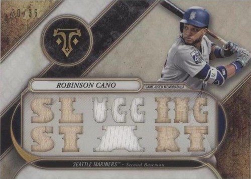2017 Topps Triple Threads - Robinson Cano #TTR-RC2