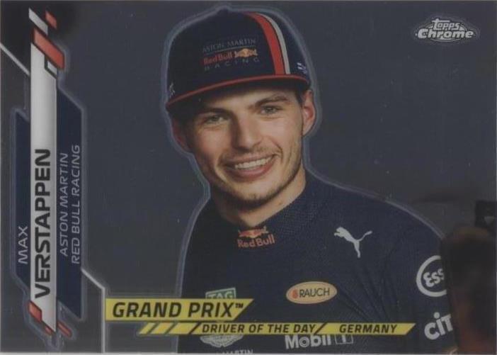 2020 Topps Chrome Formula 1 - Max Verstappen #164