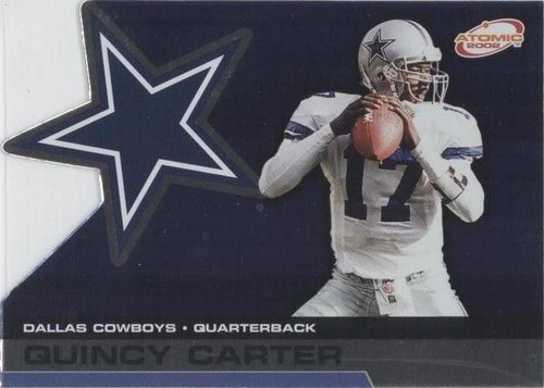 2002 Pacific Atomic Quincy Carter #25