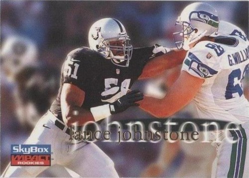 1996 Skybox Impact Rookies Lance Johnstone #49
