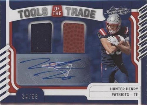 2022 Panini Absolute Hunter Henry #TTD-13