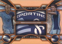 2014 Topps Chrome MLS Aurelien Collin Matt Besler #OT-CB