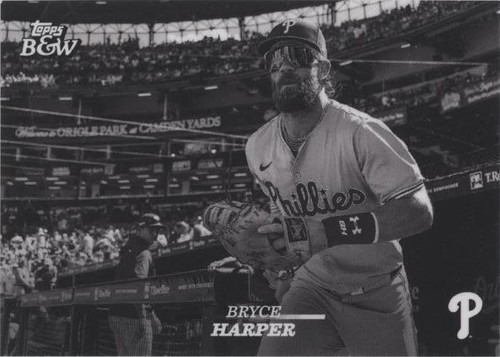 2024 Topps Black & White - Bryce Harper #70