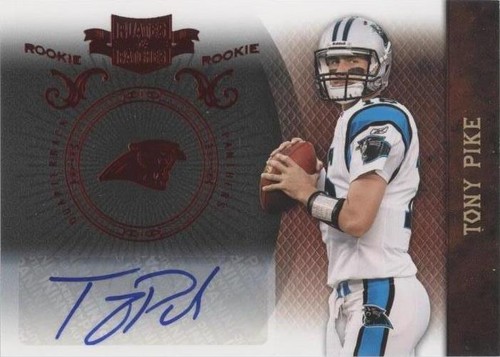 2010 Panini Plates & Patches Tony Pike #196