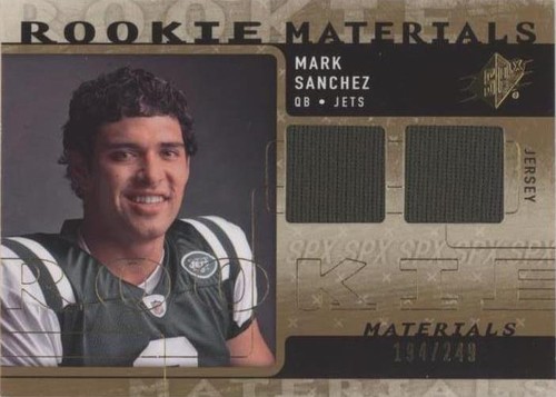 2009 SPx Mark Sanchez #RM-MS