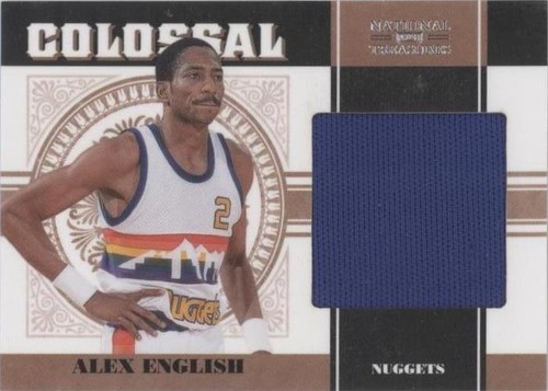 2010-11 Playoff National Treasures - Alex English #4
