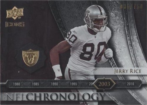 2008 Upper Deck Icons Jerry Rice #CHR31