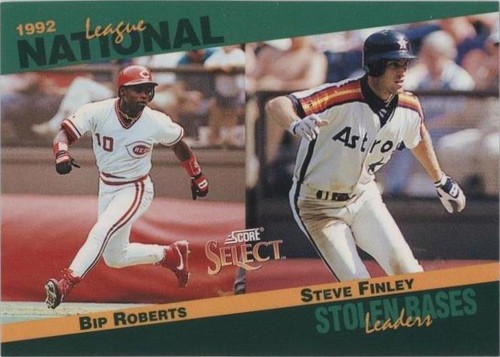 1993 Score - Bip Roberts Steve Finley #60