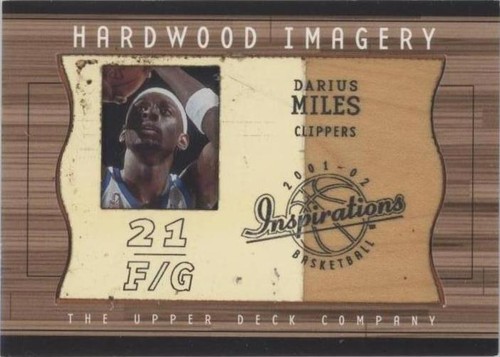 2001-02 Upper Deck Inspirations - Darius Miles #DM