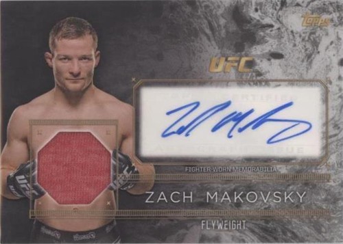2016 Topps UFC Top of the Class - Zach Makovsky #TCAR-ZM
