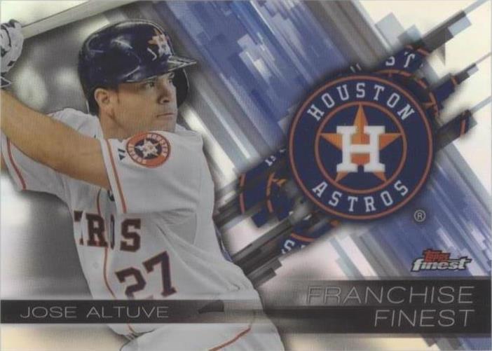 2016 Topps Finest - Jose Altuve #FF-JA