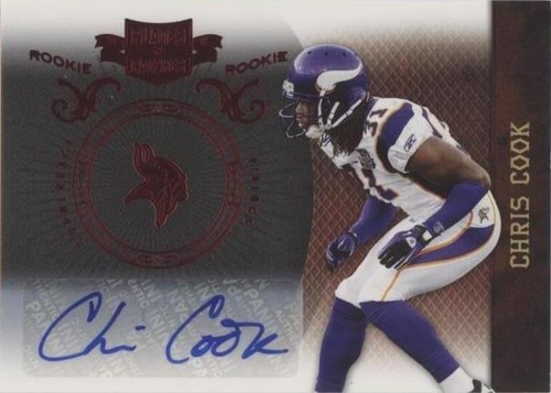 2010 Panini Plates & Patches Chris Cook #114
