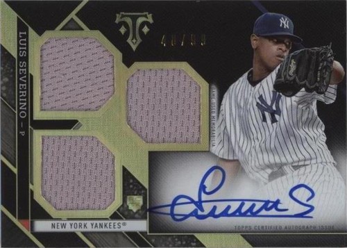 2016 Topps Triple Threads - Luis Severino #RFP-LS