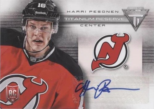2013-14 Panini Titanium - Harri Pesonen #TR-HP