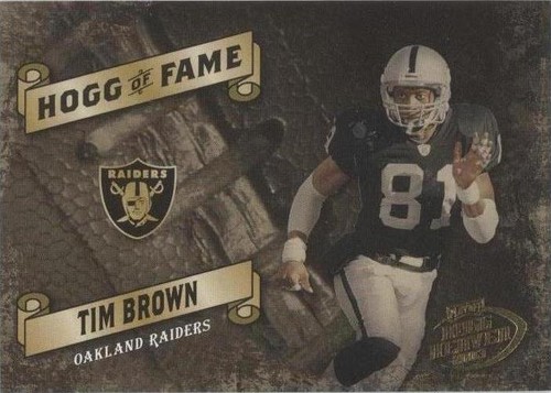 2003 Playoff Hogg Heaven Tim Brown #HF-7