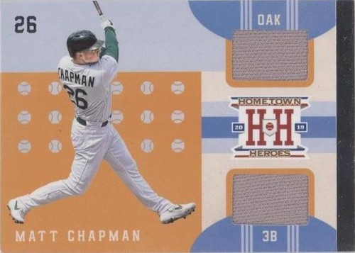 2019 Panini Chronicles - Matt Chapman #HHM-MC