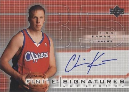 2003-04 Upper Deck Finite - Chris Kaman #CK