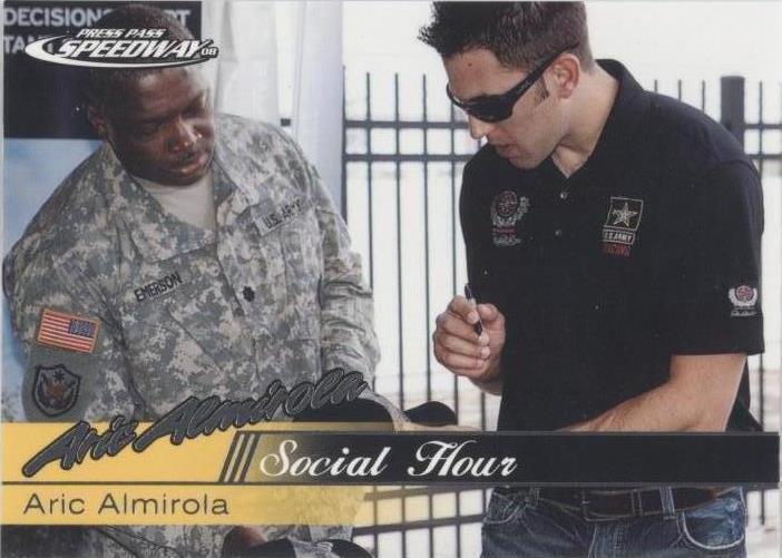 2008 Press Pass Speedway - Aric Almirola #63