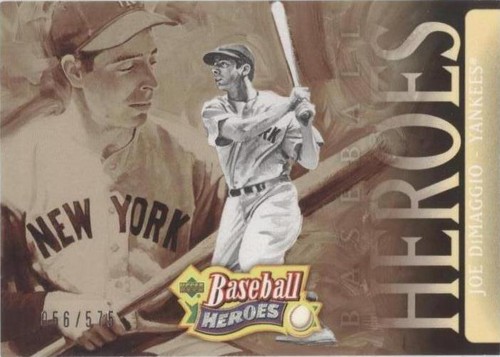 2002 UPPER DECK (BB) Joe DiMaggio SP HEROES of BASEBALL
