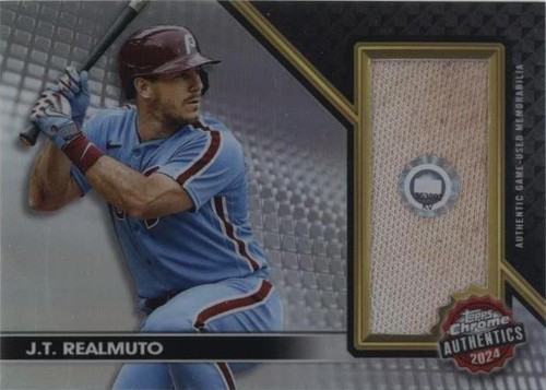 2024 Topps Chrome - J.T. Realmuto #TCA-JR