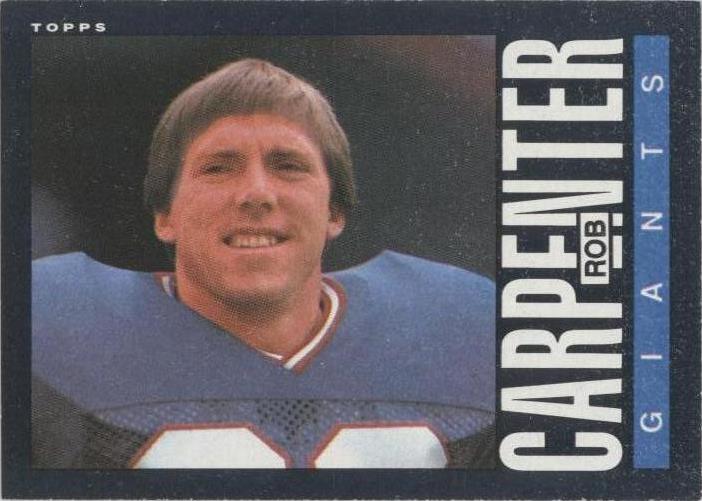 1985 Topps Rob Carpenter #113