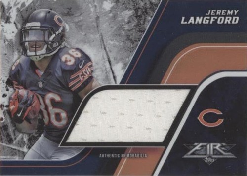 2015 Topps Fire Jeremy Langford #FJR-JL