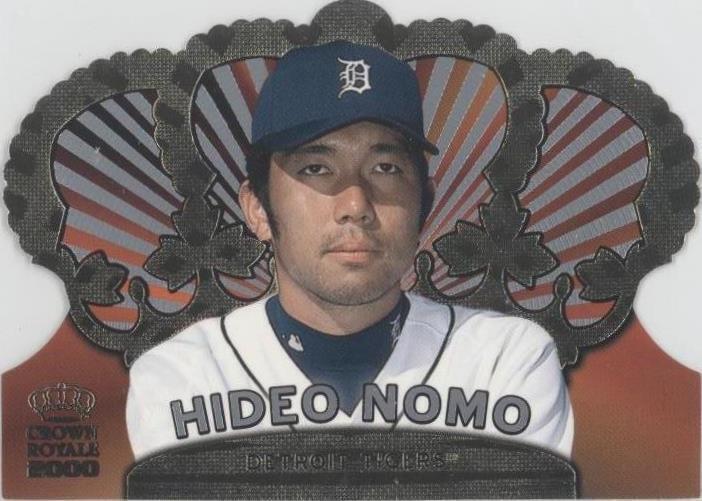Hideo Nomo Detroit Tigers Baseball Sports Trading Cards