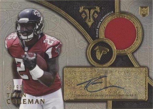 2015 Topps Triple Threads Tevin Coleman #TTRAR-TCO