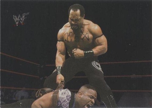 2000 Comic Images WWF No Mercy - Faarooq #17