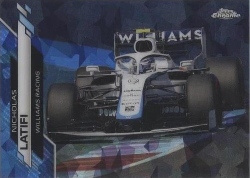 2020 Topps Chrome Sapphire Edition Formula 1 - Nicholas Latifi #40