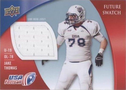 2013 Upper Deck USA Football Jake Thomas #83