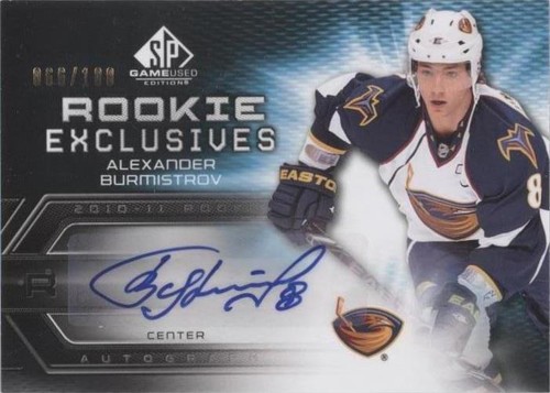 2010-11 SP Game Used Edition - Alexander Burmistrov #RE-AB