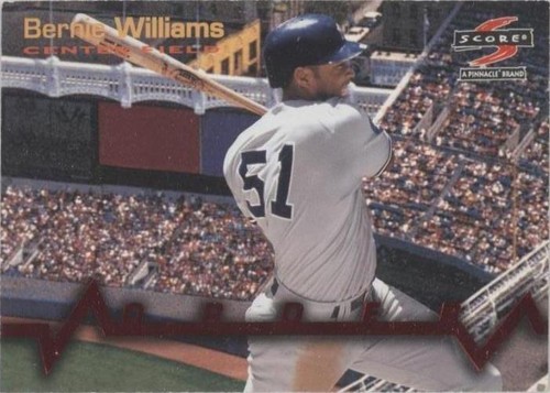 1997 Score - Bernie Williams #18