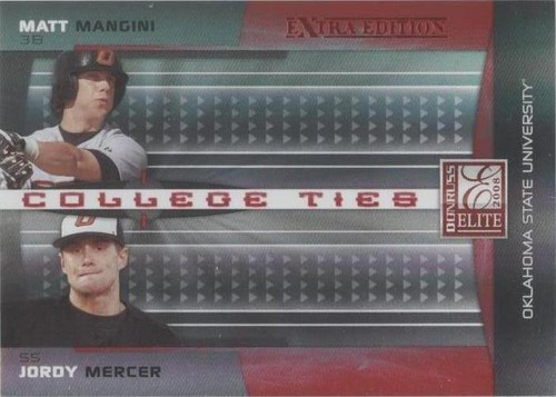 2008 Donruss Elite Extra Edition - Jordy Mercer Matt Mangini #CTC-6