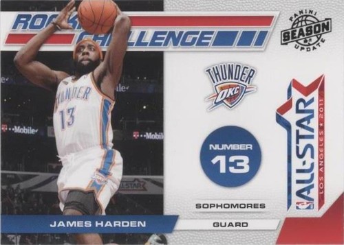 2010-11 Panini Season Update - James Harden #11