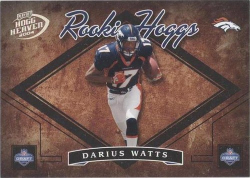 2004 Playoff Hogg Heaven Darius Watts #RH-36