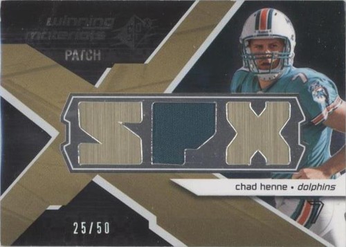 2008 SPx Chad Henne #WM-CH