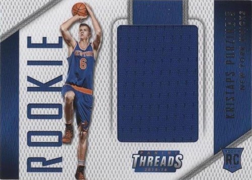 2015-16 Panini Threads - Kristaps Porzingis #18