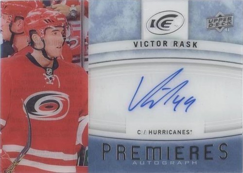 2014-15 Upper Deck Ice - Victor Rask #IPA-VR