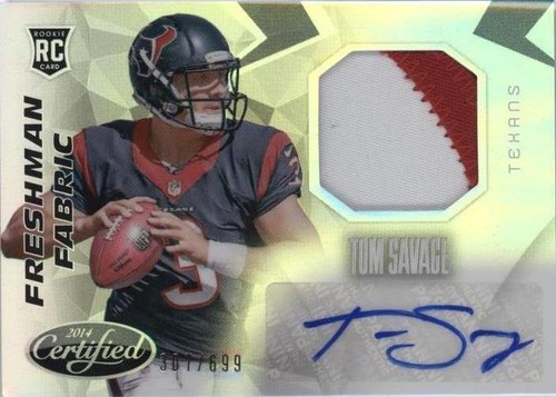 2014 Panini Certified Tom Savage #239