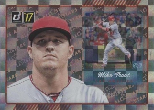 2017 Panini Donruss - Mike Trout #AS-10