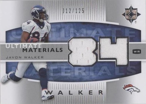 2007 Ultimate Collection Javon Walker #UM-JW
